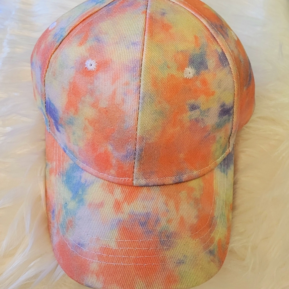 Tie dye cap
